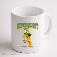 Super Sweet Organic Oranges Coffee Mug thumb 1