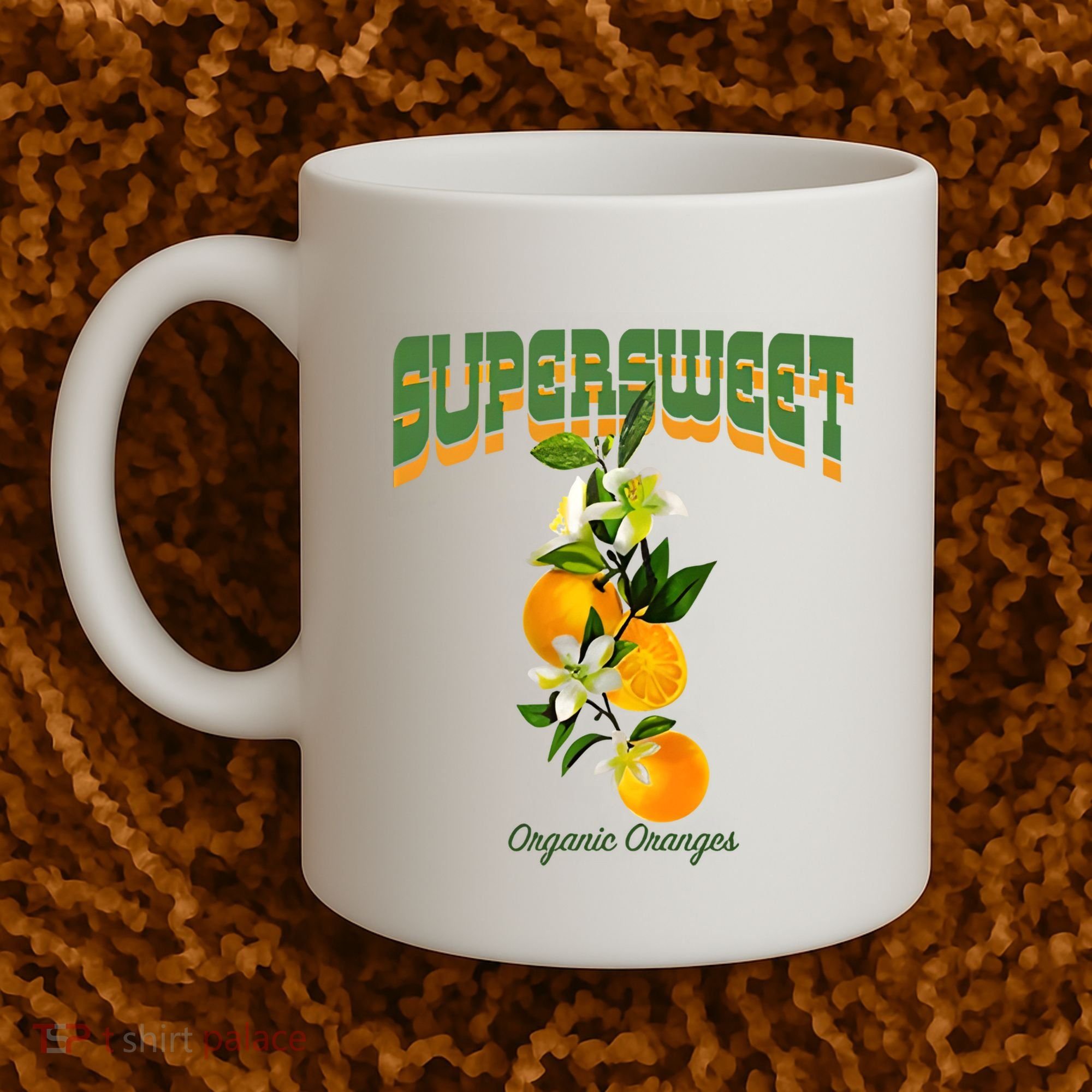 Super Sweet Organic Oranges Coffee Mug