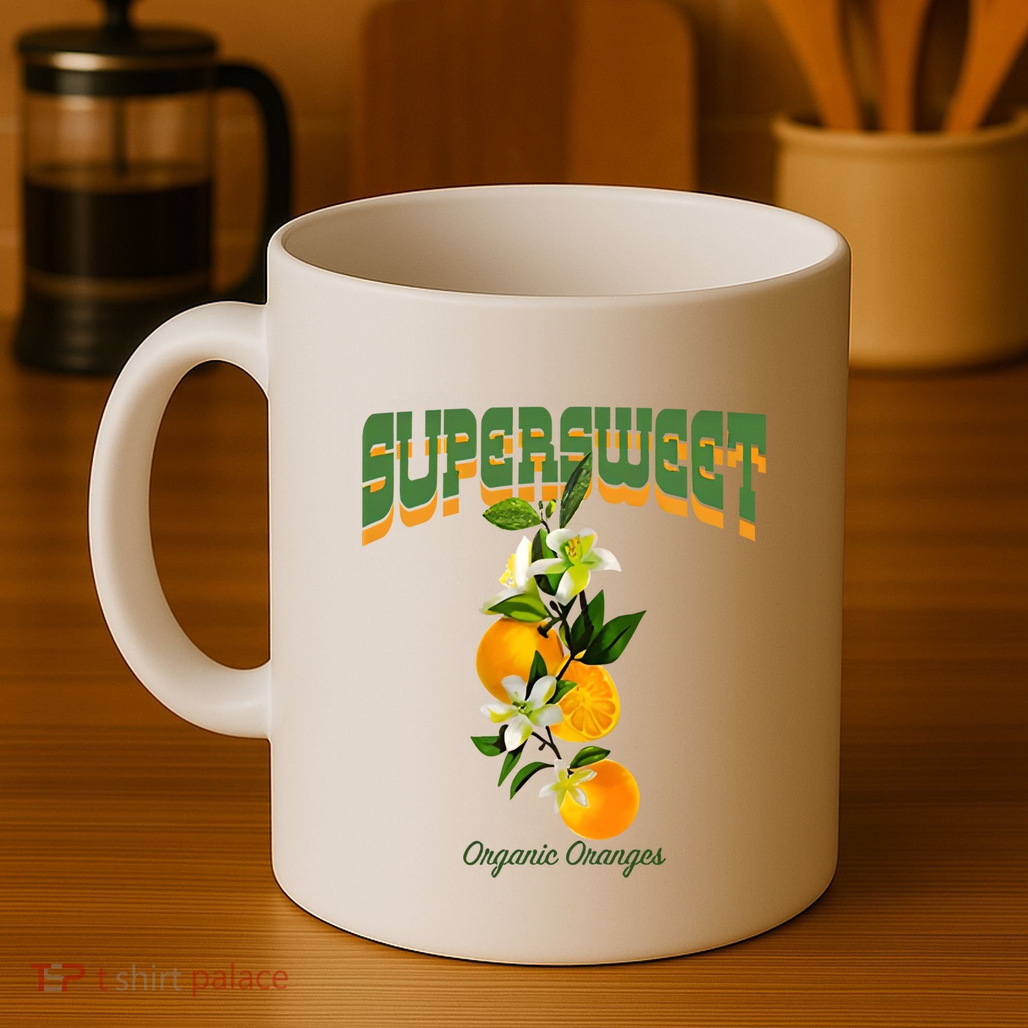 Super Sweet Organic Oranges Coffee Mug
