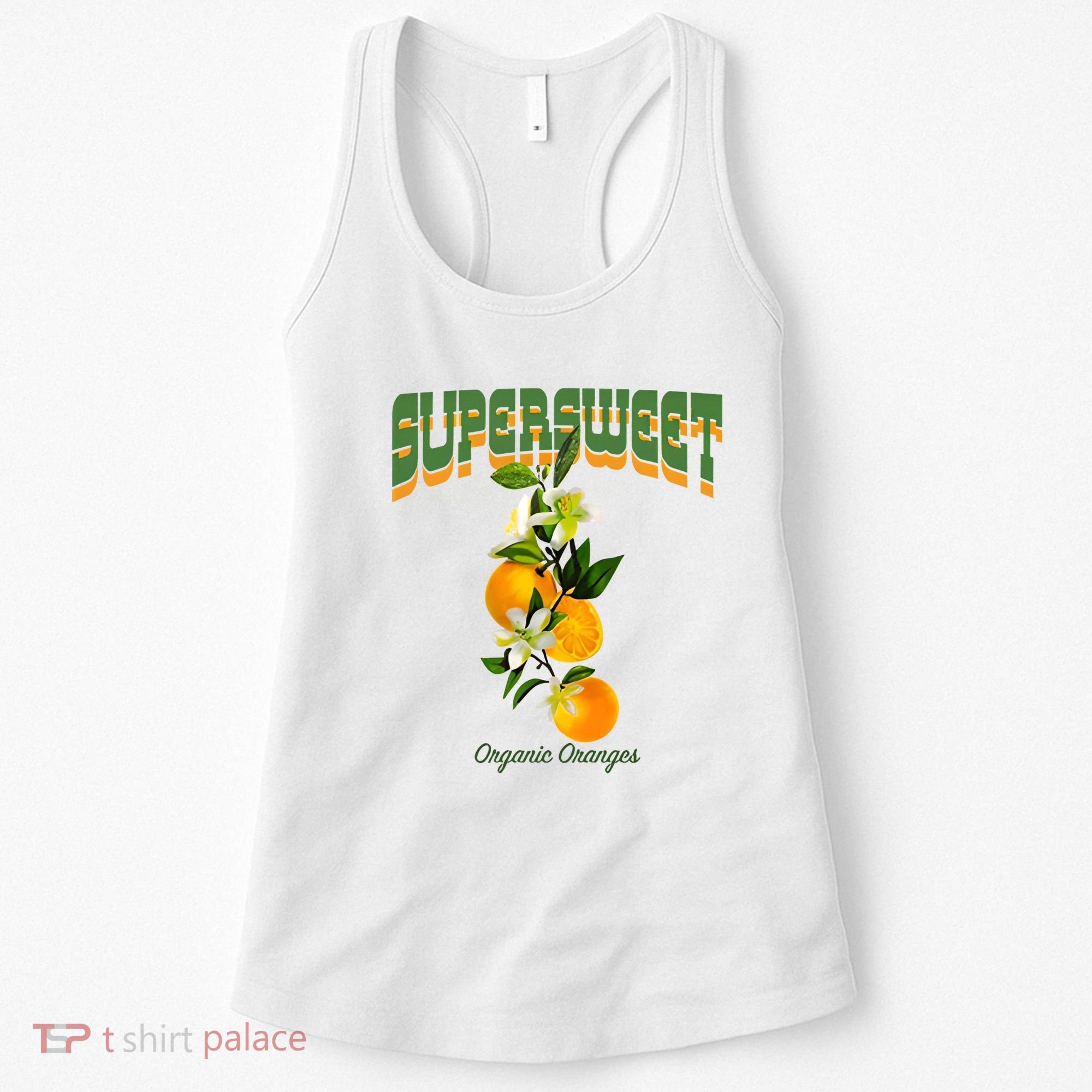 Super Sweet Organic Oranges Women's Tank Top