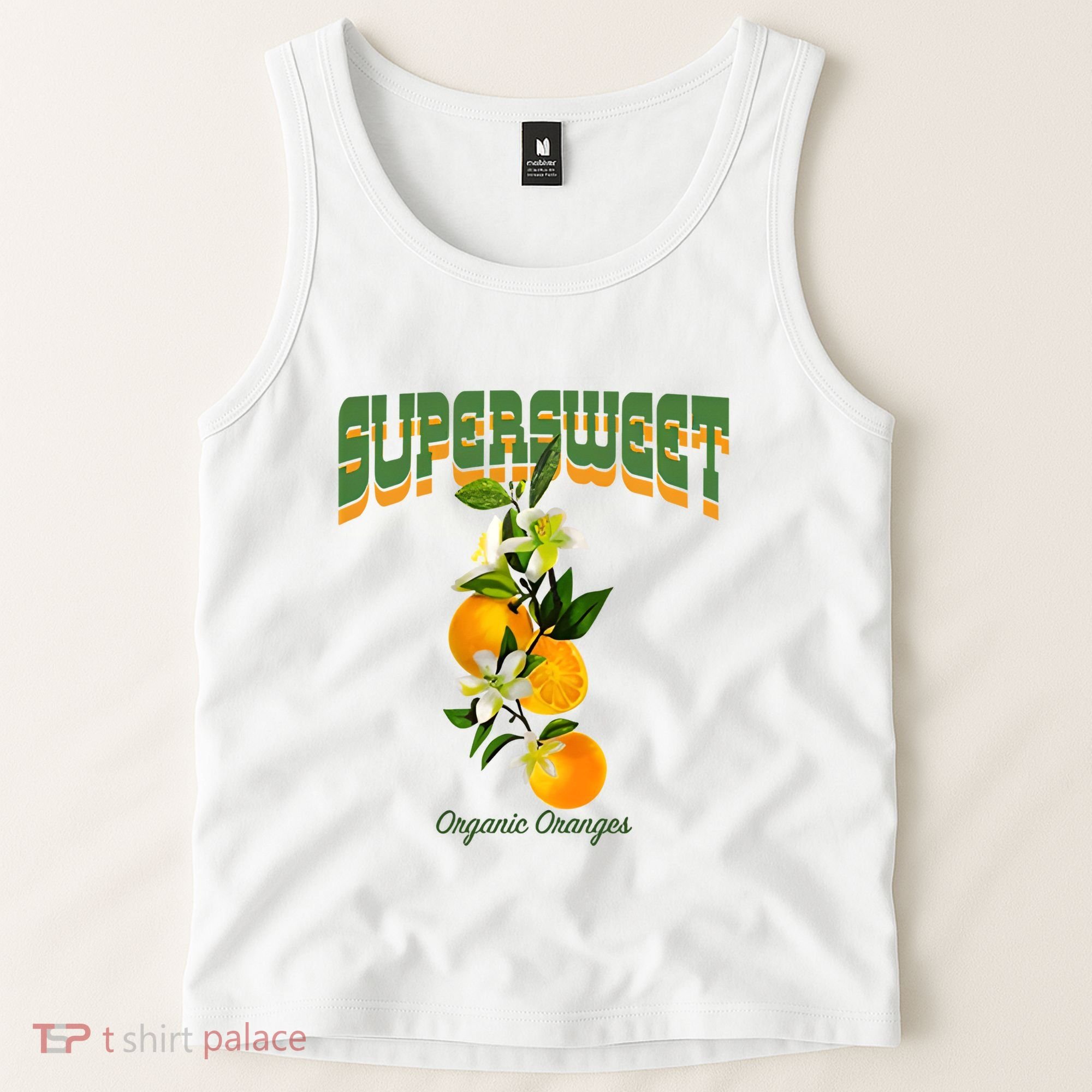 Super Sweet Organic Oranges Tank Top