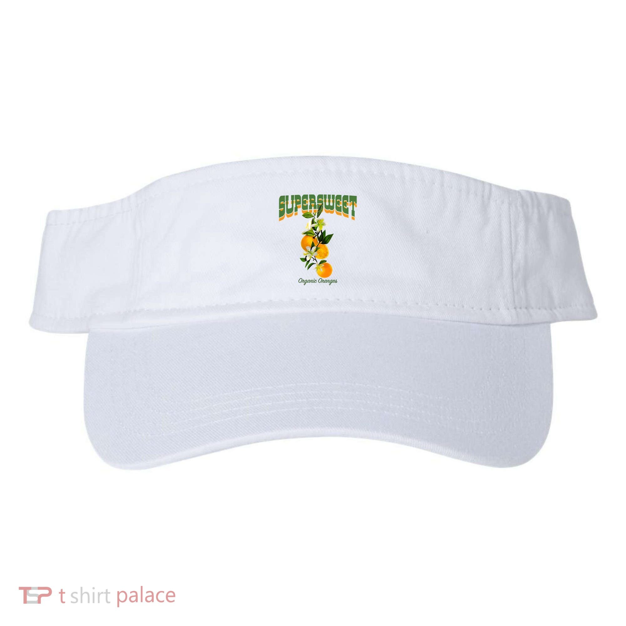 Super Sweet Organic Oranges Visor