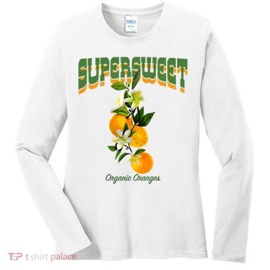 Super Sweet Organic Oranges Women's Long Sleeve Shirt