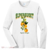 Super Sweet Organic Oranges Women's Long Sleeve Shirt thumb 0