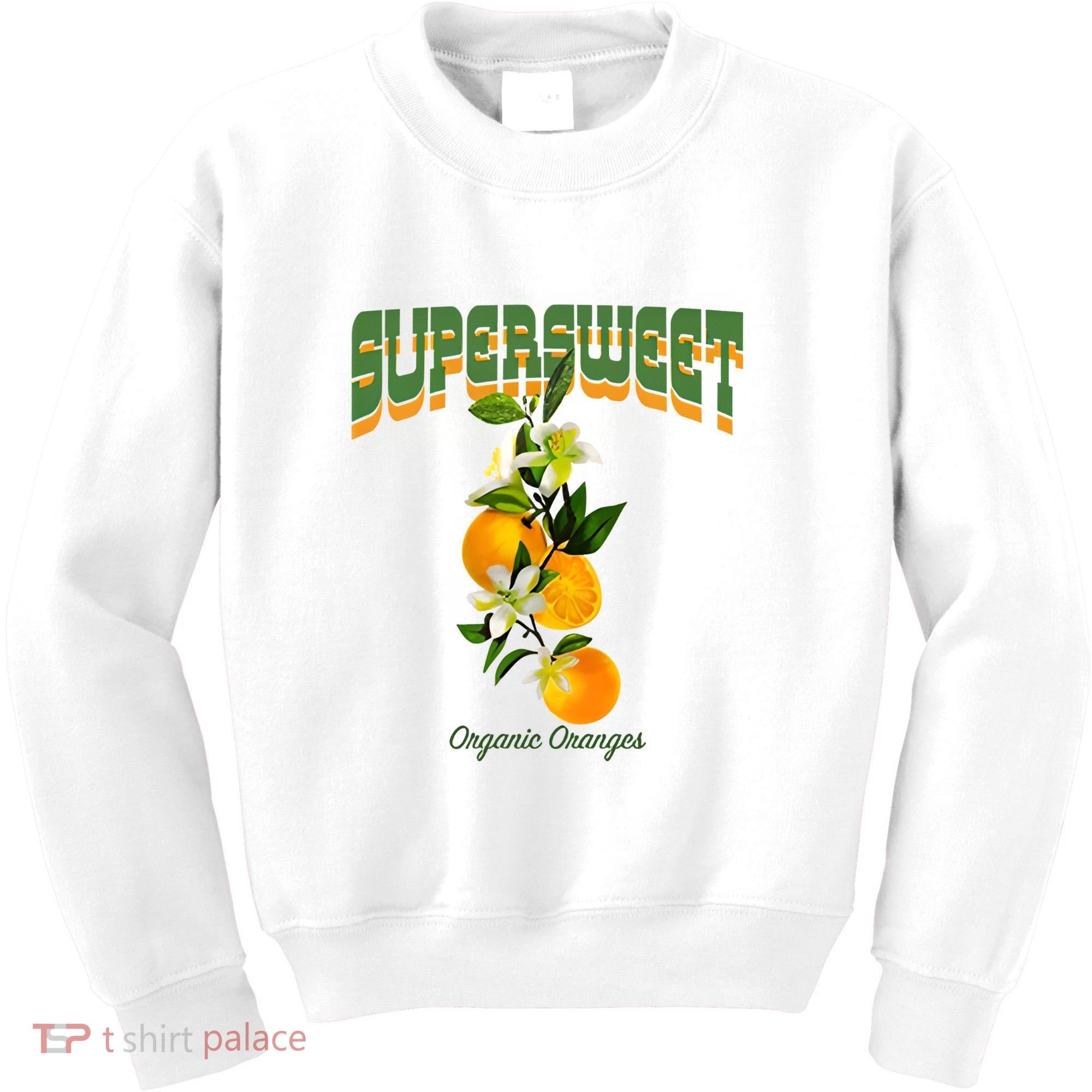 Super Sweet Organic Oranges Kids Sweatshirt