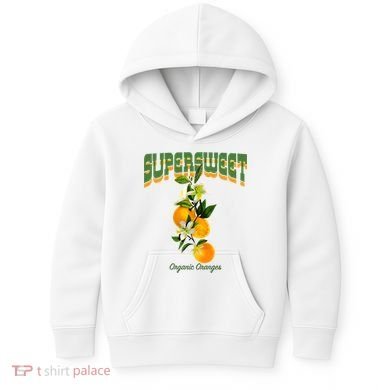 Super Sweet Organic Oranges Kids Hoodie