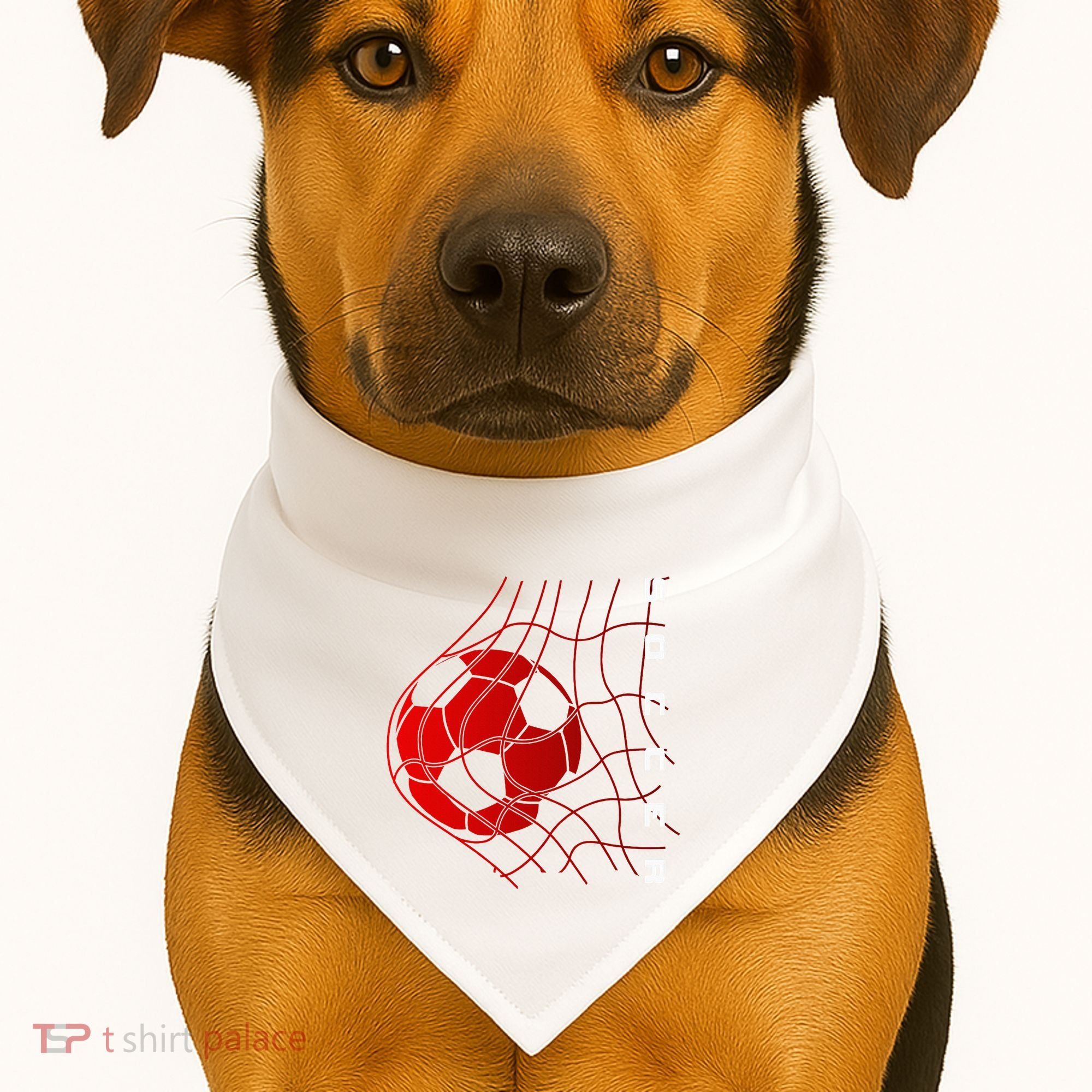 Soccer USA-Made Doggie Bandana