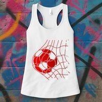 Soccer Women's Tank Top thumb 3