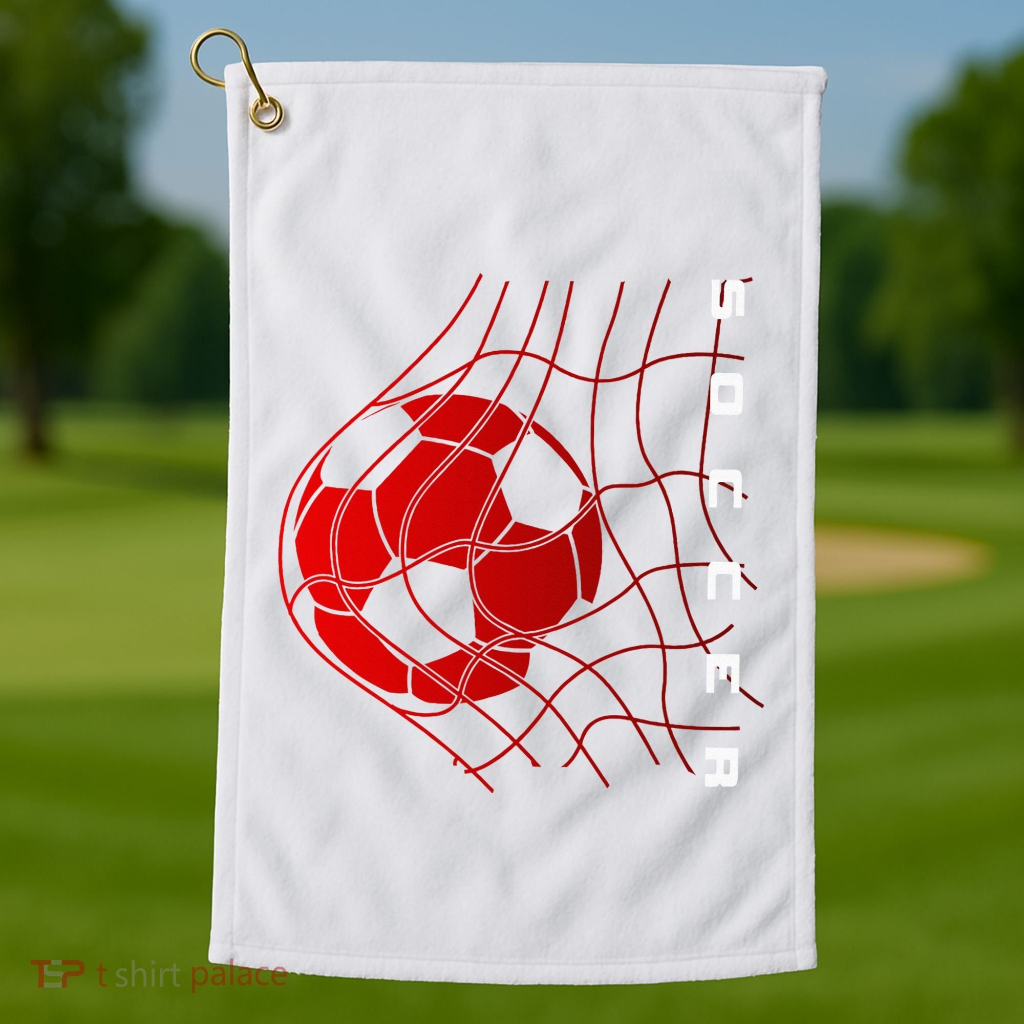 Soccer Golf Towel