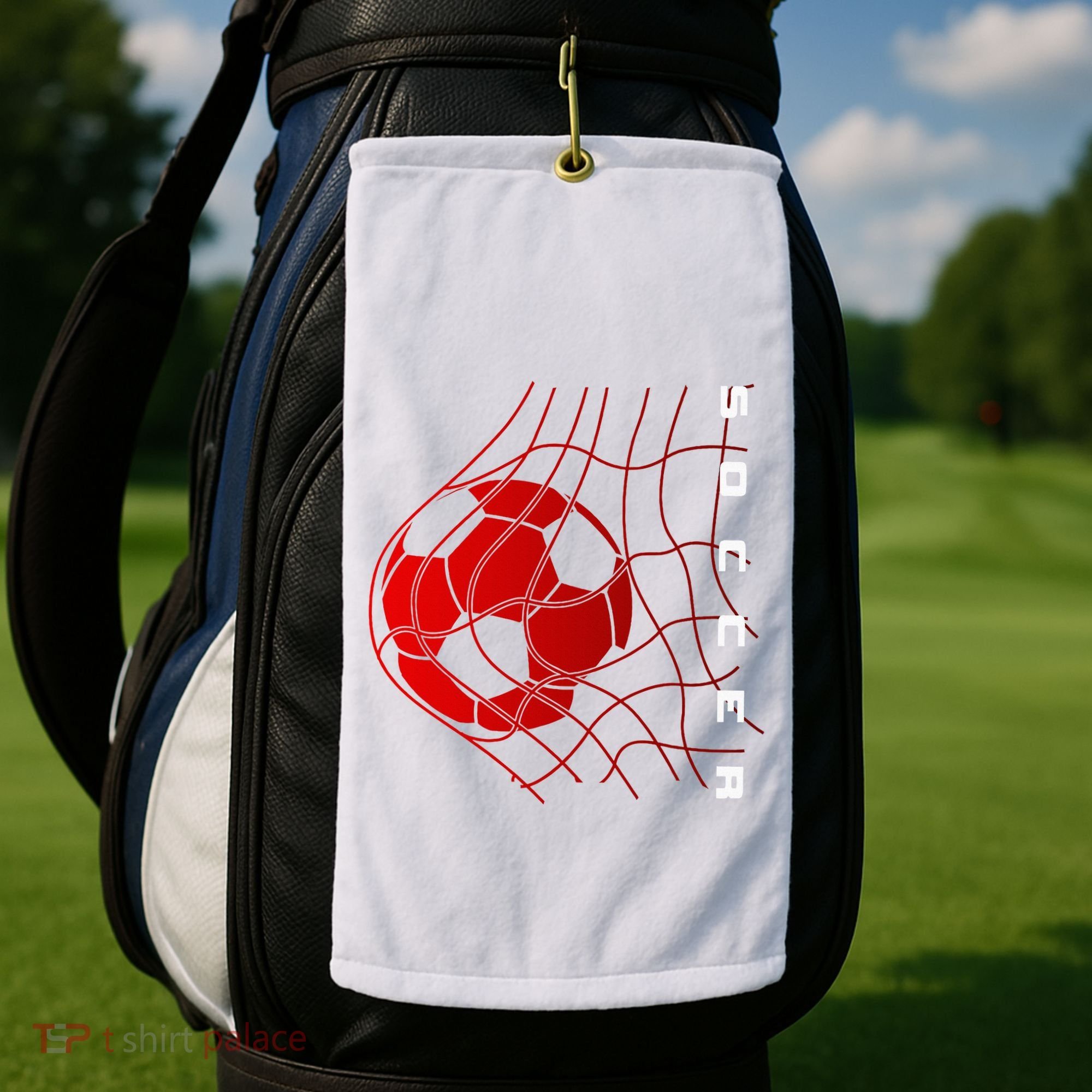 Soccer Golf Towel