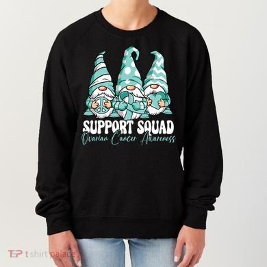 Support Squad Ovarian Cancer Awareness Month Women's Sweatshirt