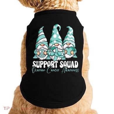 Support Squad Ovarian Cancer Awareness Month Doggie Tank