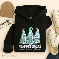 Support Squad Ovarian Cancer Awareness Month Hoodie thumb 4