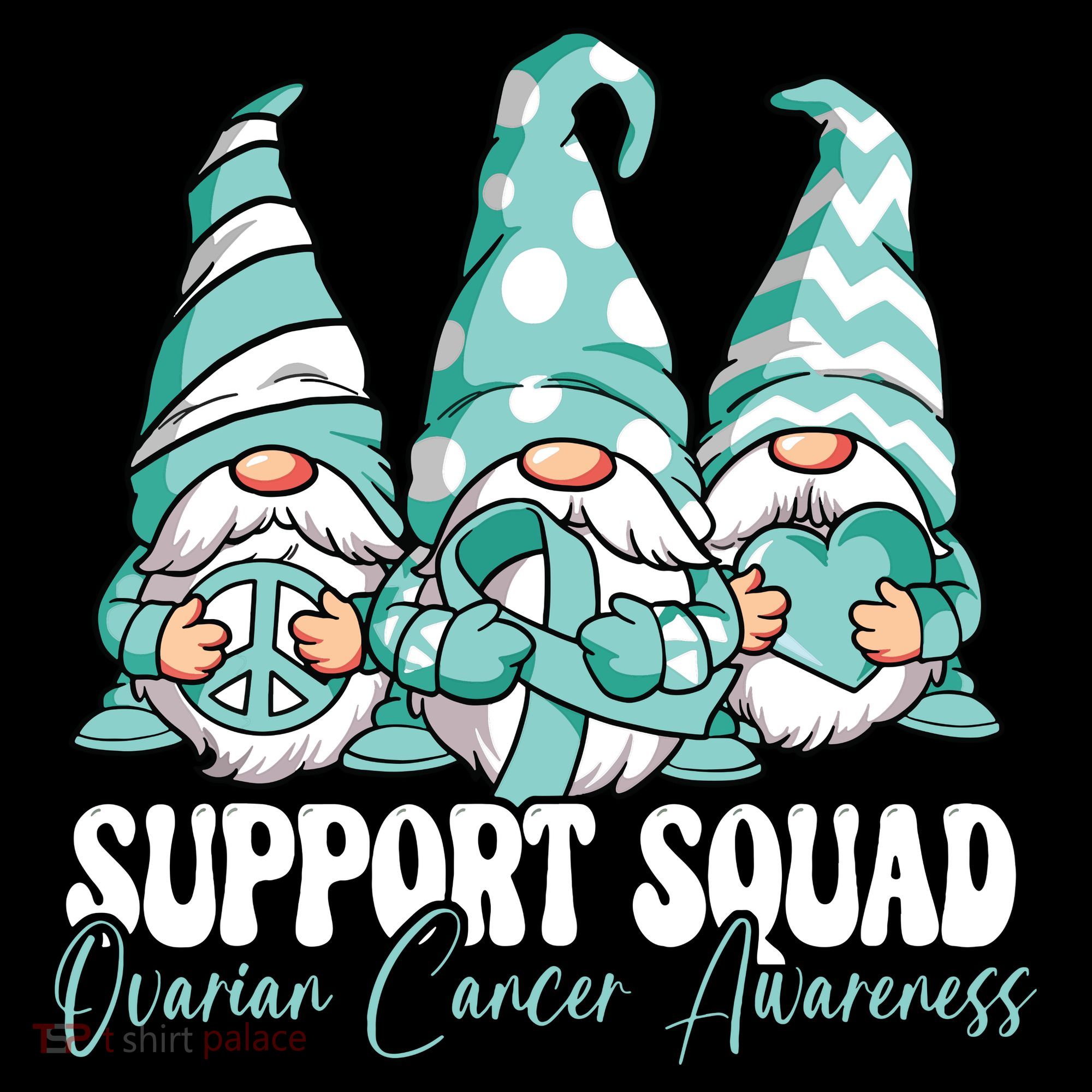 Support Squad Ovarian Cancer Awareness Month Mousepad