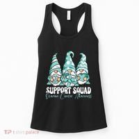 Support Squad Ovarian Cancer Awareness Month Women's Tank Top thumb 0