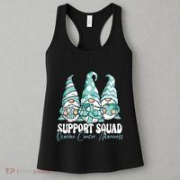 Support Squad Ovarian Cancer Awareness Month Women's Tank Top thumb 3