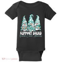 Support Squad Ovarian Cancer Awareness Month Baby Bodysuit thumb 0
