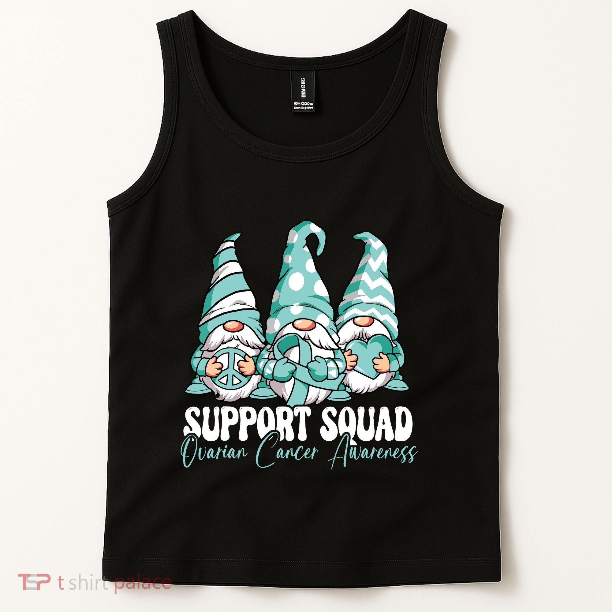 Support Squad Ovarian Cancer Awareness Month Tank Top