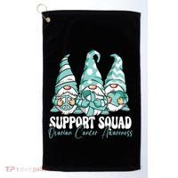 Support Squad Ovarian Cancer Awareness Month Golf Towel thumb 0