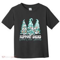 Support Squad Ovarian Cancer Awareness Month Toddler T-Shirt thumb 0