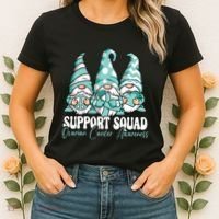 Support Squad Ovarian Cancer Awareness Month Women's T-Shirt thumb 2