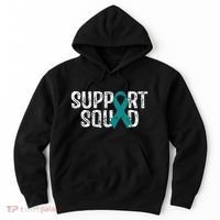 Support Squad Ovarian Cancer Awareness Hoodie thumb 0