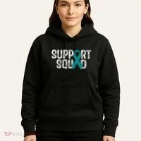 Support Squad Ovarian Cancer Awareness Hoodie thumb 5