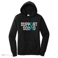 Support Squad Ovarian Cancer Awareness Women's Hoodie thumb 0
