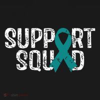 Support Squad Ovarian Cancer Awareness Women's Hoodie thumb 2