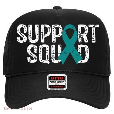 Support Squad Ovarian Cancer Awareness Hat