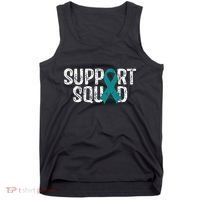 Support Squad Ovarian Cancer Awareness Tank Top thumb 0