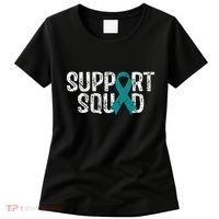 Support Squad Ovarian Cancer Awareness Women's T-Shirt thumb 0