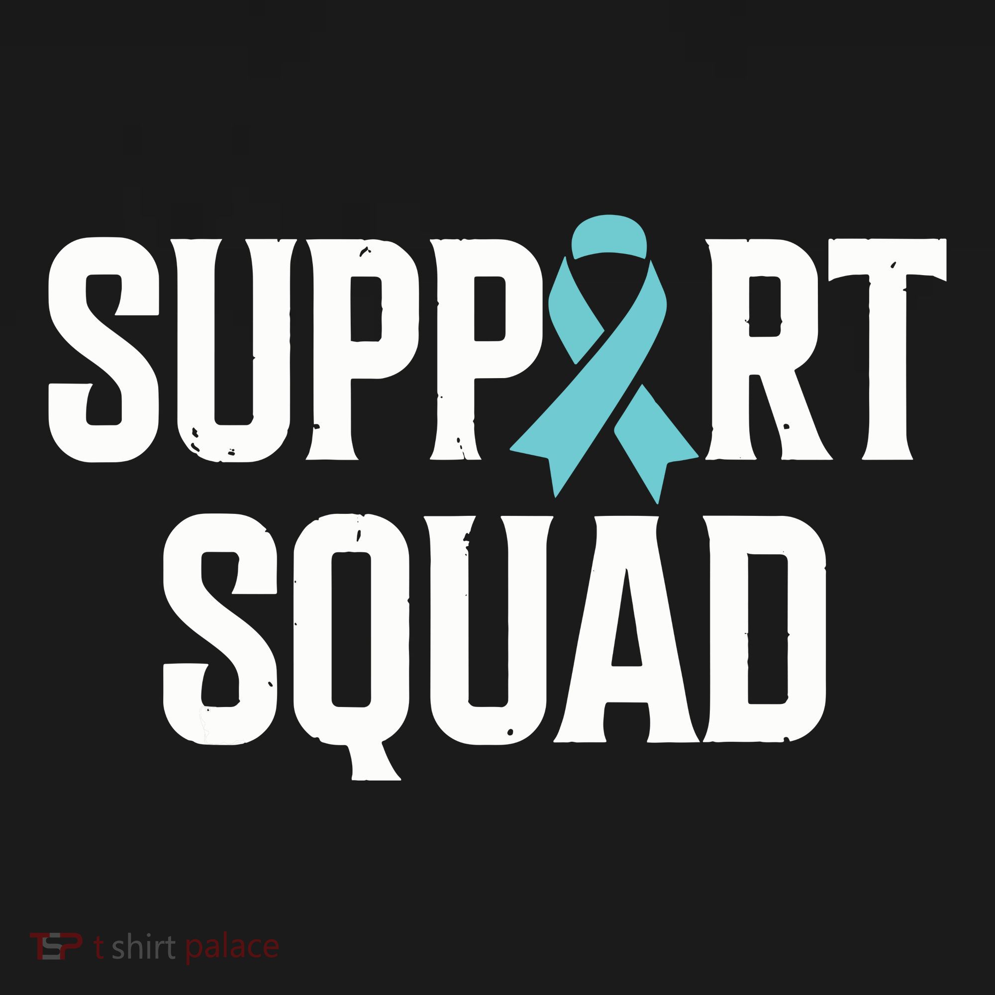 Support Squad Ovarian Cancer Raise Ovarian Cancer Awareness Women's Tank Top