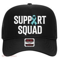 Support Squad Ovarian Cancer Raise Ovarian Cancer Awareness Hat thumb 0