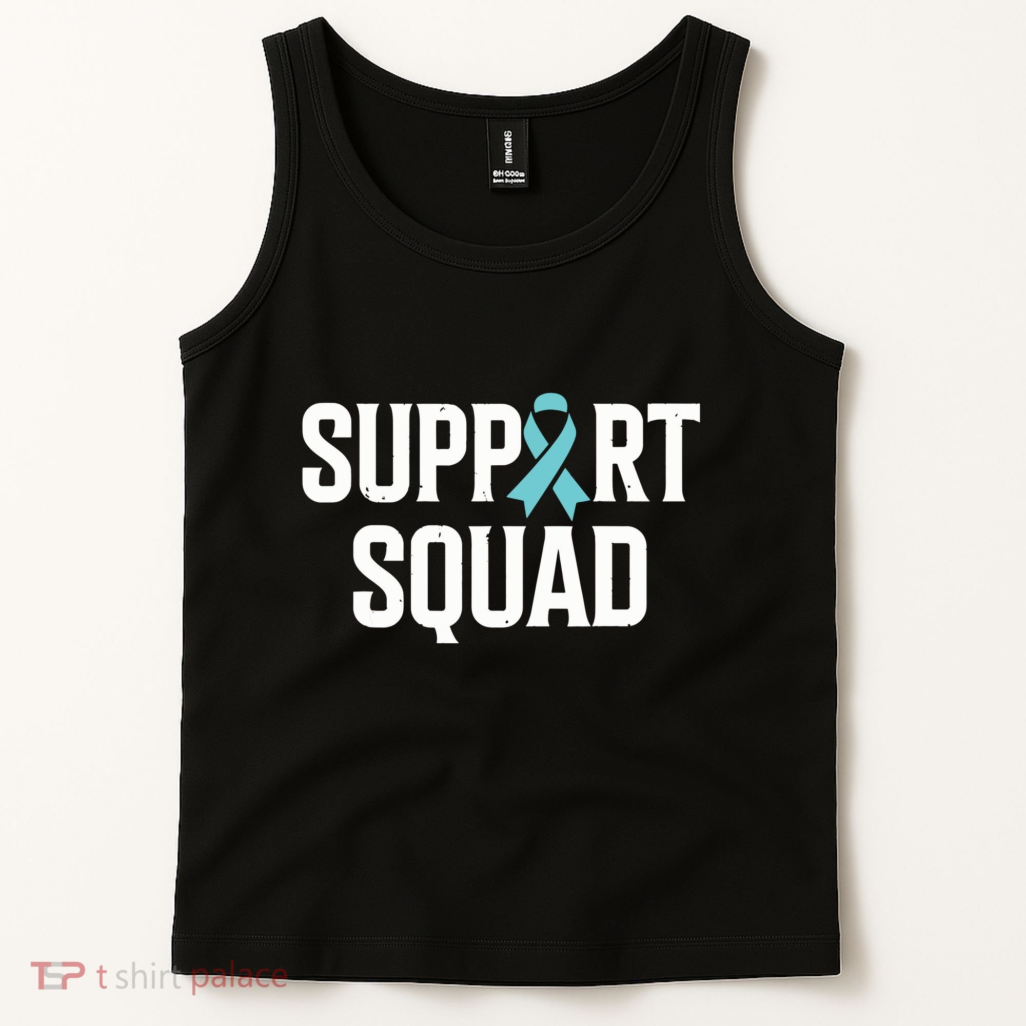 Support Squad Ovarian Cancer Raise Ovarian Cancer Awareness Tank Top