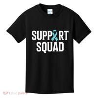 Support Squad Ovarian Cancer Raise Ovarian Cancer Awareness Kids T-Shirt thumb 0