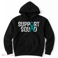 Support Squad Ovarian Cancer Awareness Hoodie thumb 0