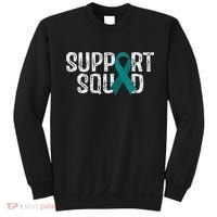 Support Squad Ovarian Cancer Awareness Sweatshirt thumb 0
