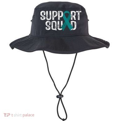 Support Squad Ovarian Cancer Awareness Bucket Hat