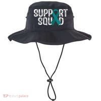 Support Squad Ovarian Cancer Awareness Bucket Hat thumb 0