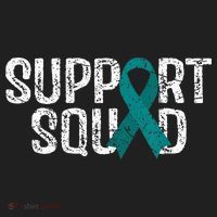 Support Squad Ovarian Cancer Awareness Beanie thumb 2