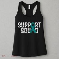 Support Squad Ovarian Cancer Awareness Women's Tank Top thumb 3