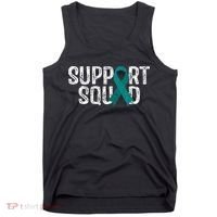 Support Squad Ovarian Cancer Awareness Tank Top thumb 0