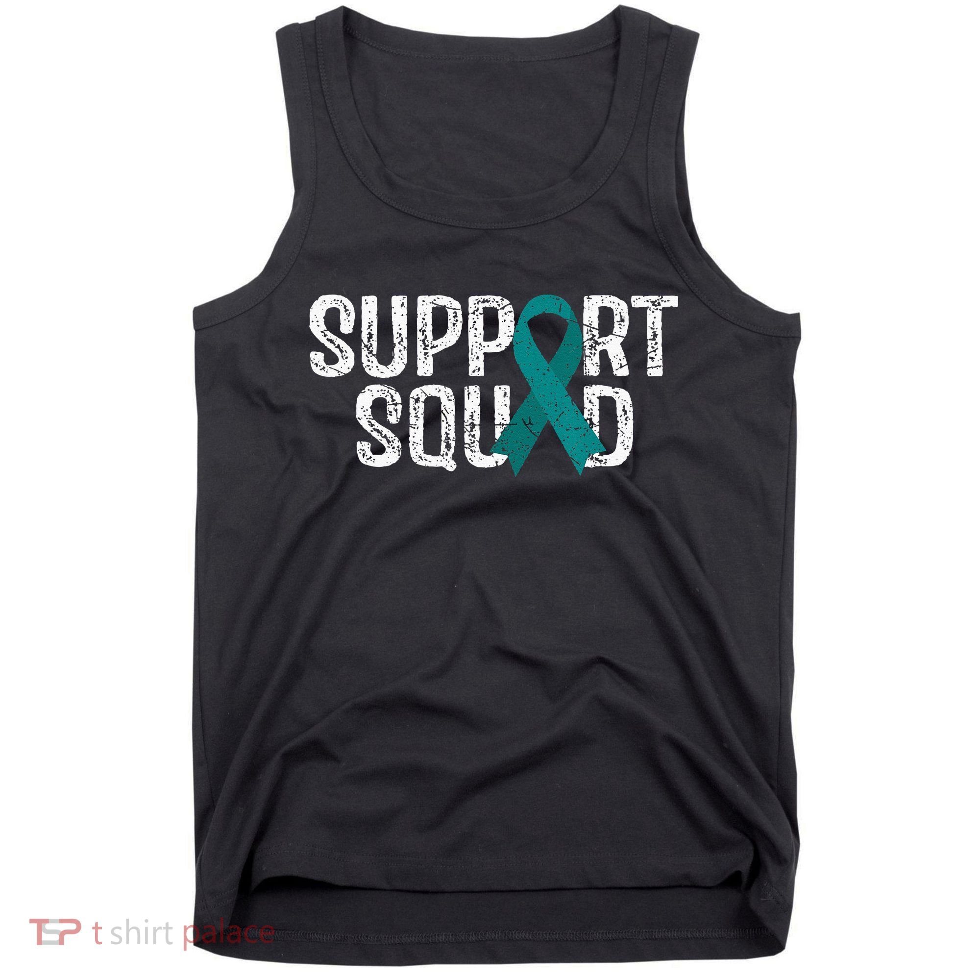 Support Squad Ovarian Cancer Awareness Tank Top