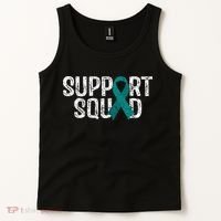 Support Squad Ovarian Cancer Awareness Tank Top thumb 2