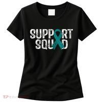 Support Squad Ovarian Cancer Awareness Women's T-Shirt thumb 0