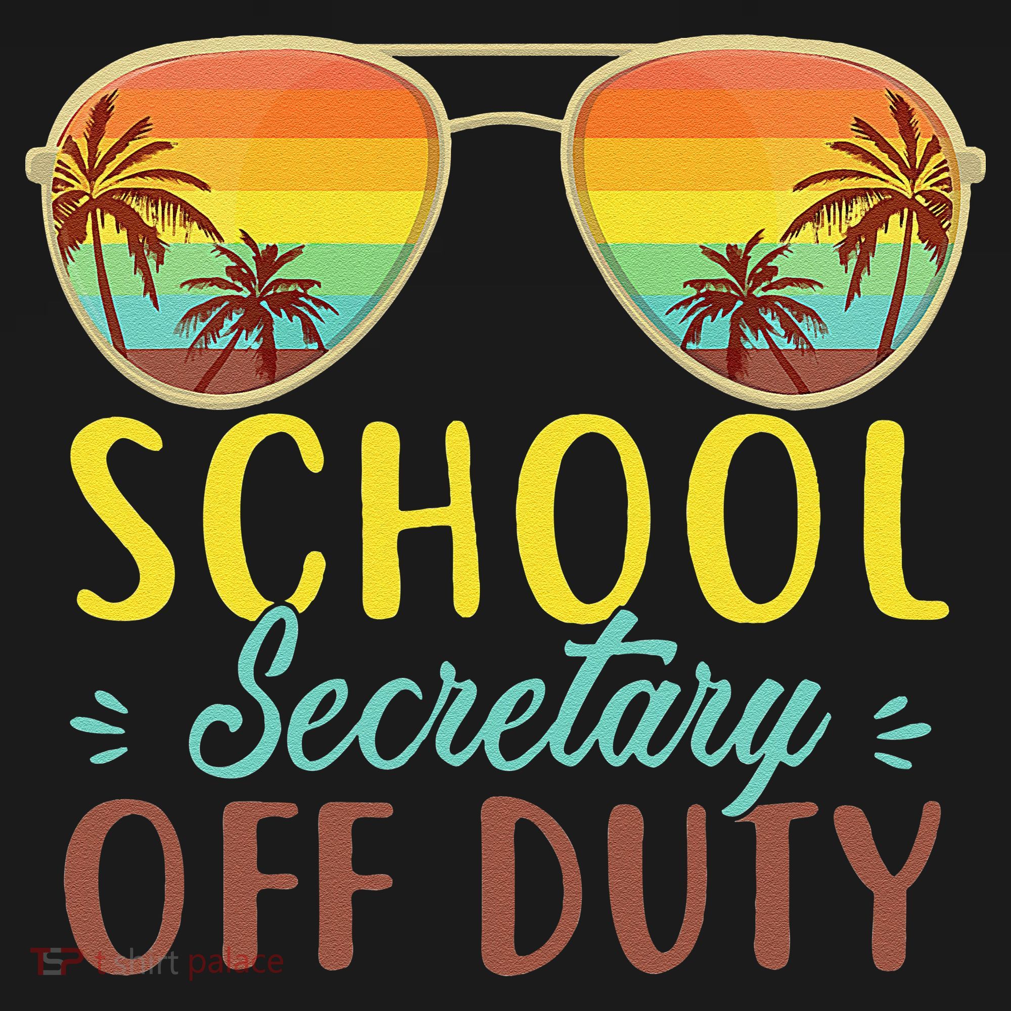 School Secretary Off Duty Summer Vacation Last Day Of School Ornament