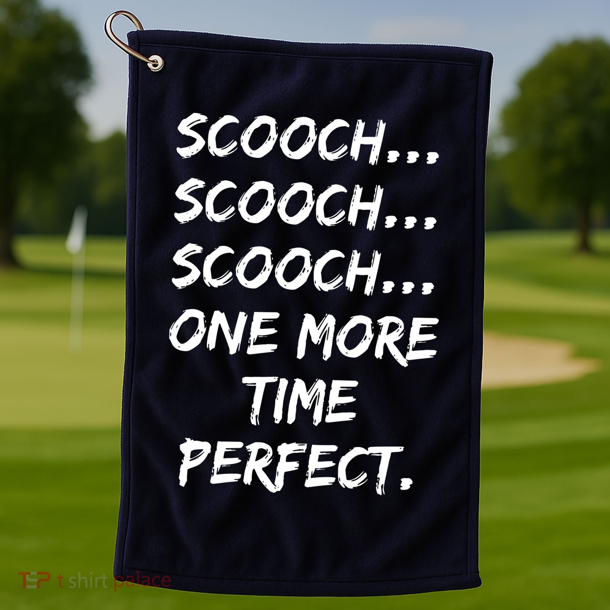 Scooch Scooch OBGYN Gift Obstetrician Gynecologist Dr Golf Towel