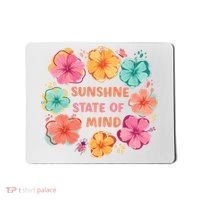 Sunshine State Of Mind Flower Floral Hibicus Tropical Mousepad thumb 0
