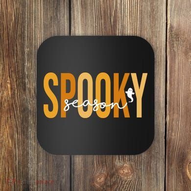 Spooky Season October Festive Halloween Coaster